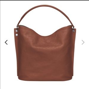 NWT Longchamp Cognac Shoulder Bag
